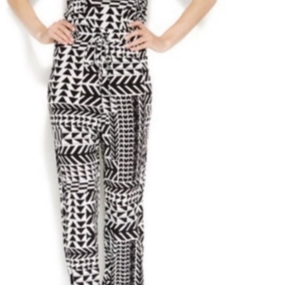 New Calvin Klein Romper Geometric Pattern Size 6 - image 4